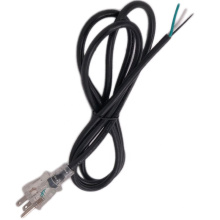 NEMA 5-15P 3 PRONG CONEJO LED ENSBURADO EE. UU. Cable de alimentación